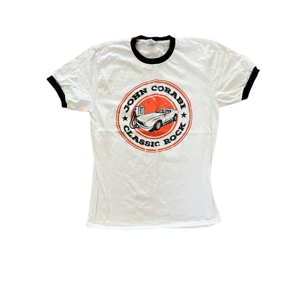 John Corabi Classic Rock solo ringer t shirt muscle car Motley Crue M